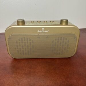 Hearth & Hand Gold Radio blue tooth  Speaker